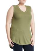 Survival Ribbed Tank Top,