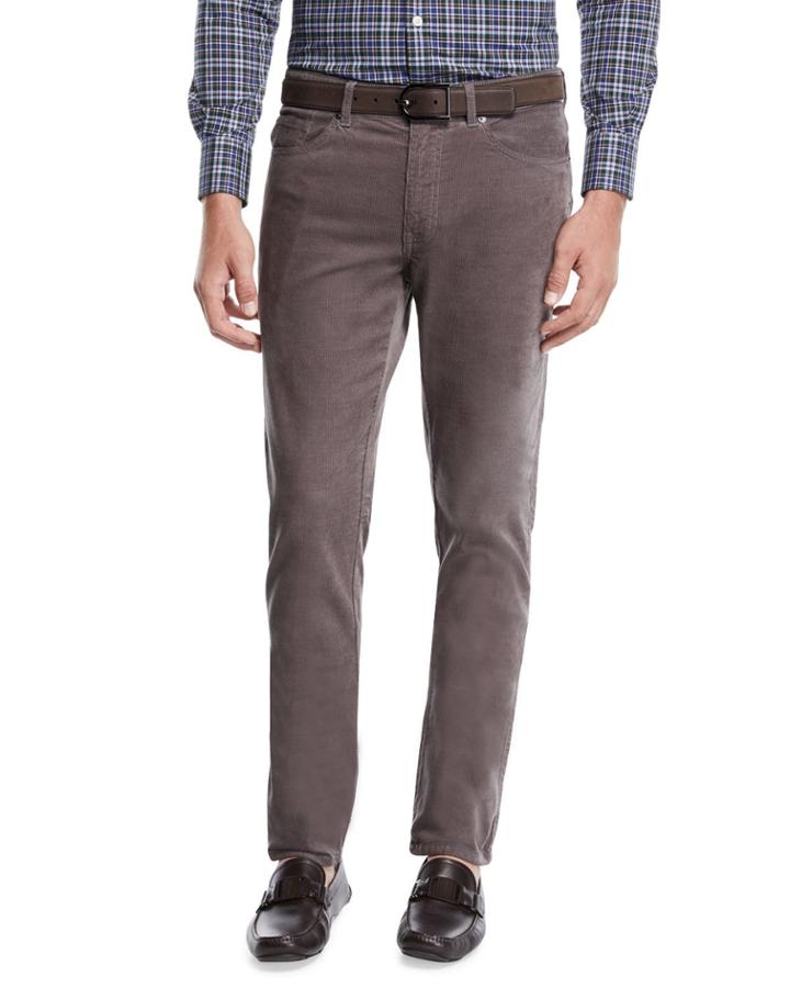 Men's 5-pocket Corduroy Pants