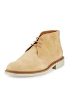Verona Suede Chukka Boot, Ecru
