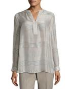 Dunham Striped Blouse,
