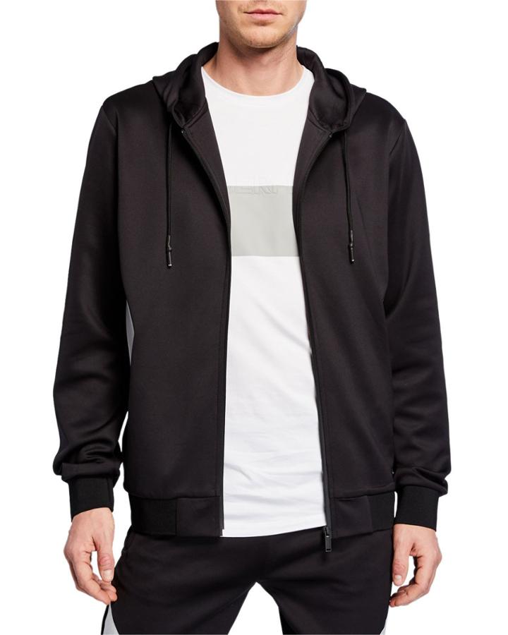 Men's Hooded Track Jacket W