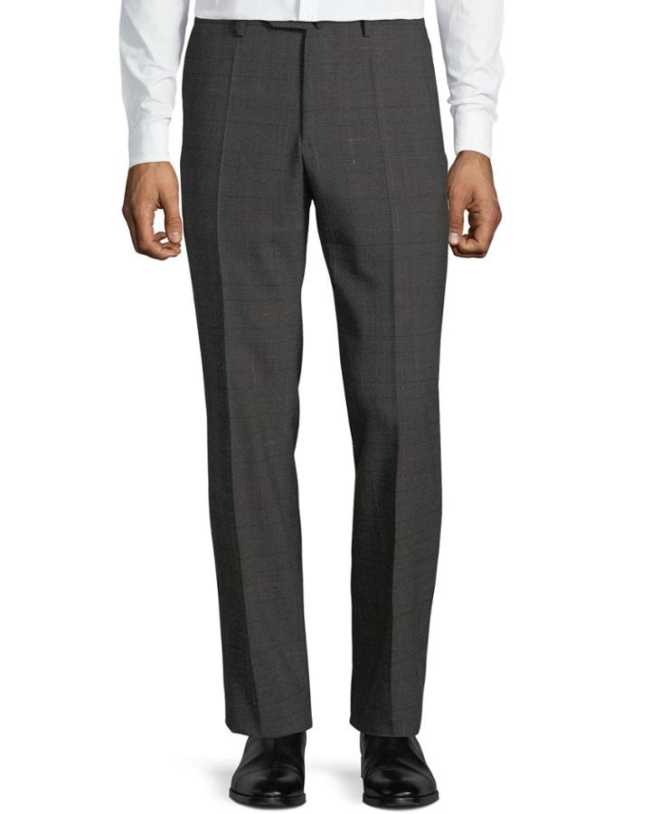 Men's Benson Check Wool Pants