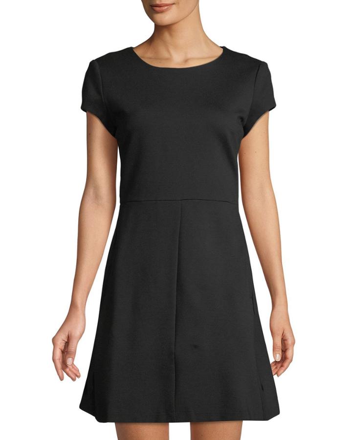 Pipa Short Sleeve Fit-&-flare Dress