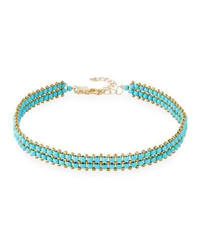 Double-row Beaded Choker