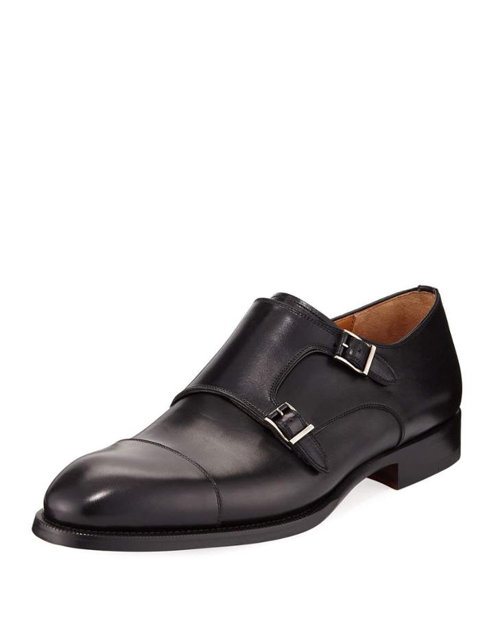 Calf Leather Monk-strap