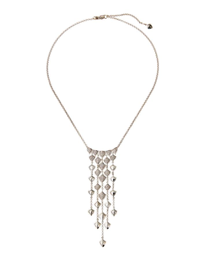 Legends Naga Diamond Adjustable Bib Necklace