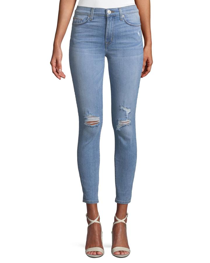 Blair High-waist Super Skinny Ankle Jeans