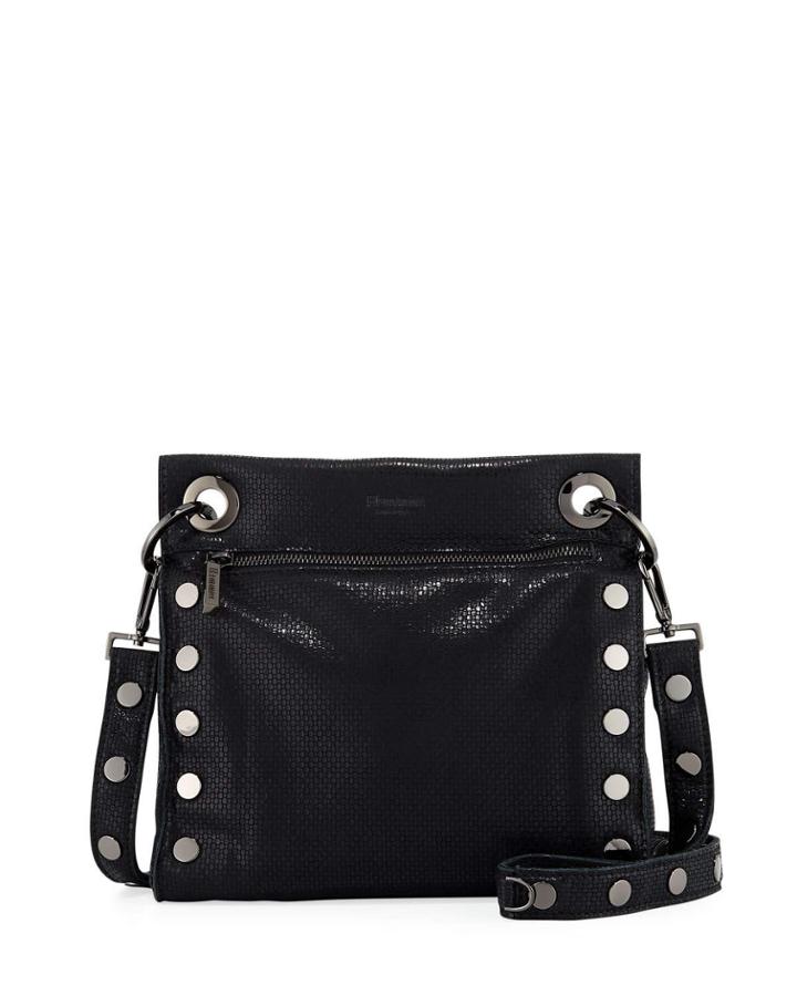 Paul Glossy Leather Crossbody Bag