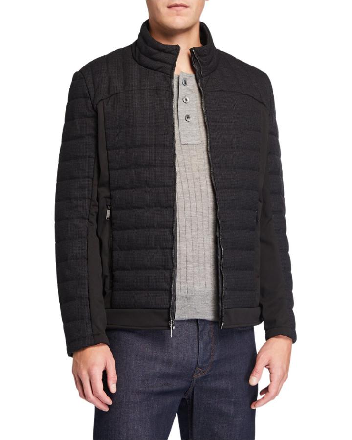 Men's Mixed-media Jacket