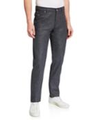 Men's Wool 5-pocket Trousers