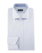 Tiny-dot Stripe Slim-fit