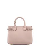 Banner House Check Derby Tote Bag, Pale Orchid