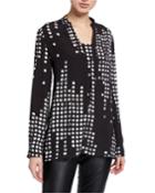 Graduated Dot Jersey Tunic