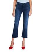 The Outsider Straight-leg Crop Jeans