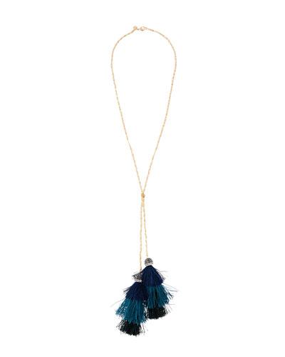 Tiered Tassel Y-drop Necklace