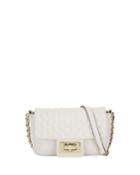 Agyness Quilted-leather Crossbody Bag