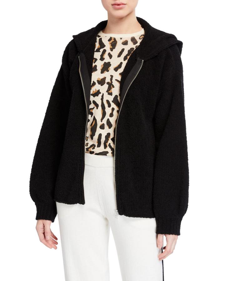 Chenille Zip-up Hoodie