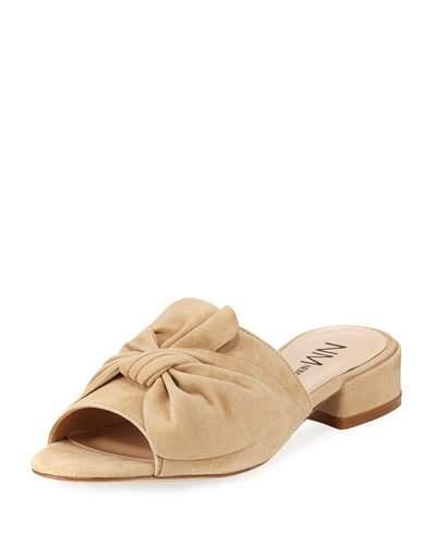Sancha Suede Bow