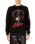 Men's Libra-zodiac Crewneck Graphic
