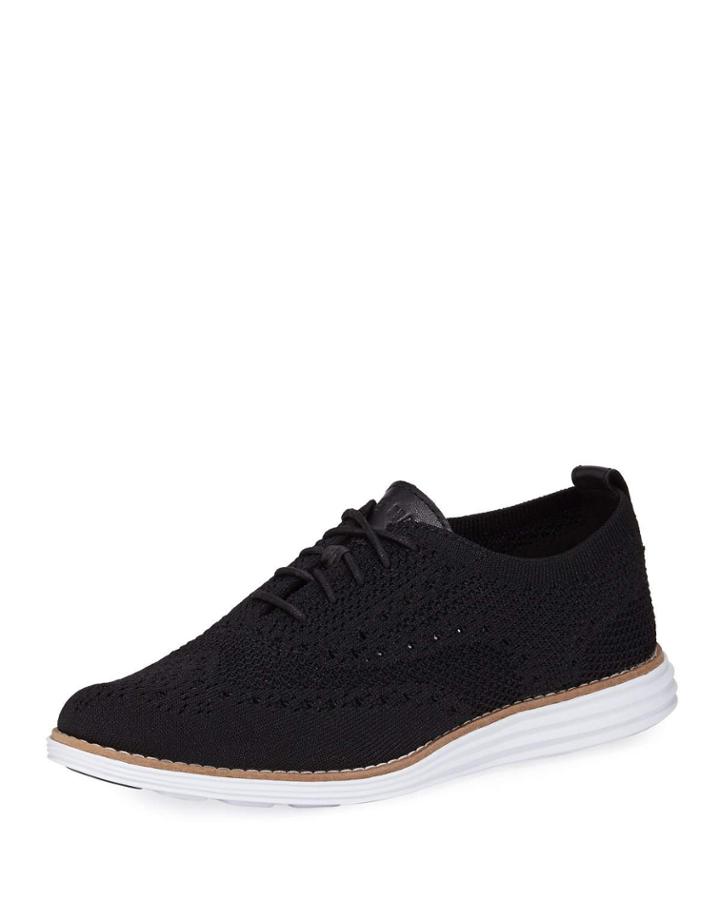 Original Grand Stitchlite Oxford Sneakers, Black