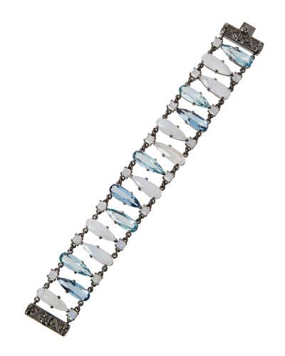 Multi-stone Pear-shaped Bracelet