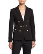 Single-breasted Button Blazer