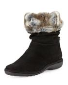 Coinage Roll-down Ankle Boot
