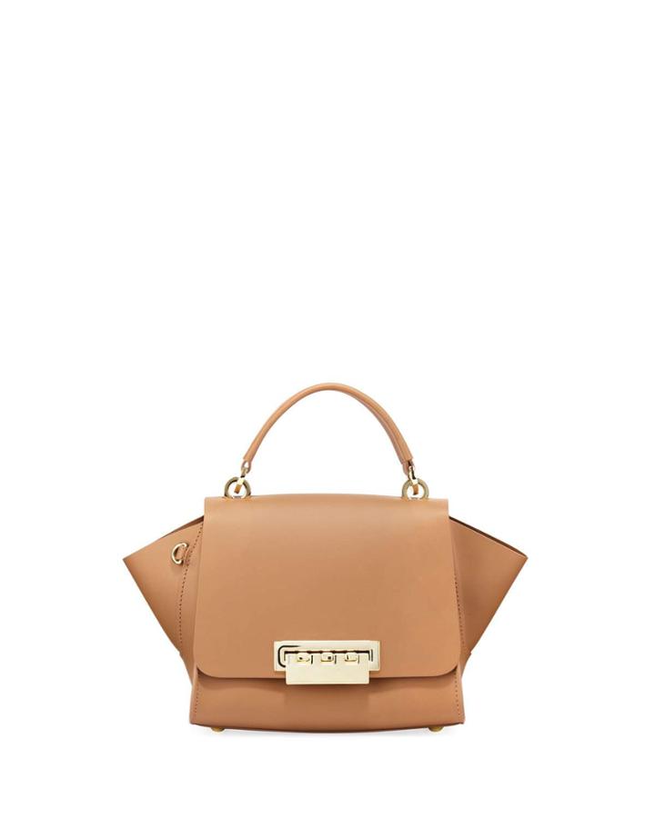 Eartha Leather Top-handle Crossbody Bag