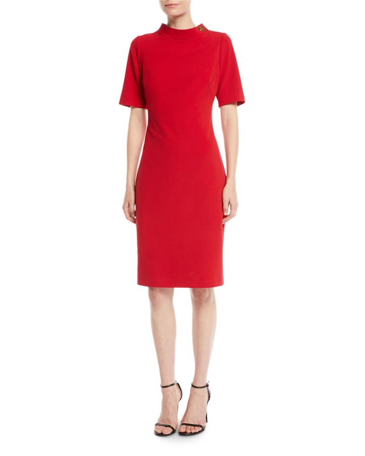 Turn-lock Faille Short-sleeve