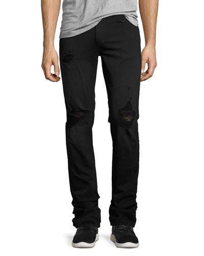 Tyler Torn & Thrashed Slim-fit Jeans, Black