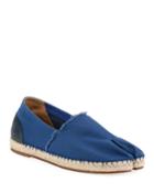 Men's Tabi Split-toe Canvas Espadrilles