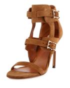 High Suede D'orsay