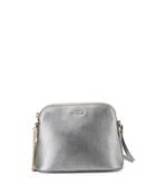 Miky Leather Dome Crossbody Bag,