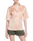 Burdette Short-sleeve Button-front