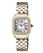 Milan 27.5mm Square Watch W/ Bracelet Strap, Two-tone