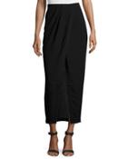 Faux-wrap Maxi