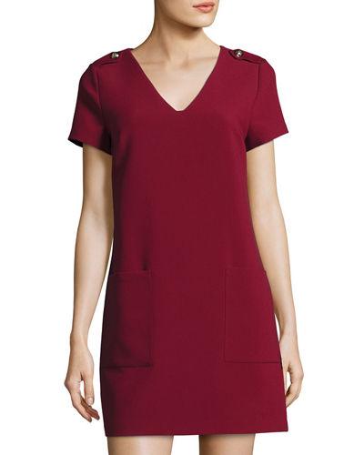 Epaulet Short-sleeve