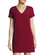 Epaulet Short-sleeve