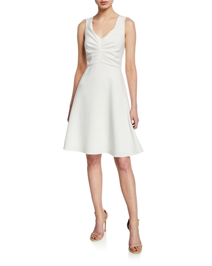 Talia Sleeveless Fit-&-flare Dress