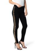 The Charlie Ankle Skinny Jeans With Sequined