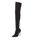 Glitter Stretch Over-the-knee Boot