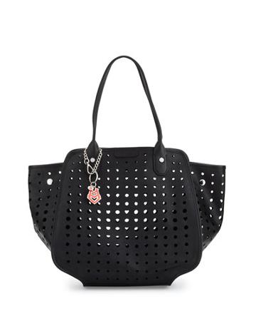 Borsa Faux-leather Cutout