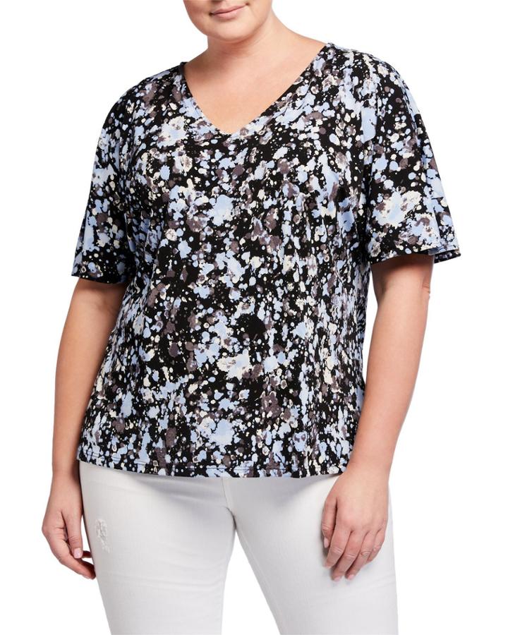 Plus Size Allie V-neck Short-sleeve