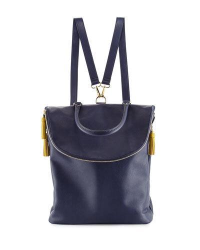 Mara Pop Tassel Faux Backpack