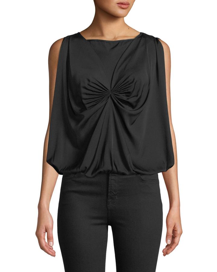 Gathered Layer Blouson