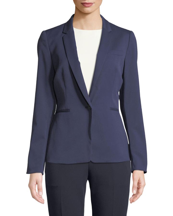 Sal One-button Blazer Jacket