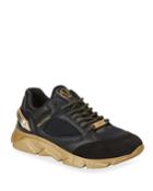 Theo Mixed Leather Two-tone