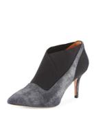 Kamea Leather Stretch Pump, Gray