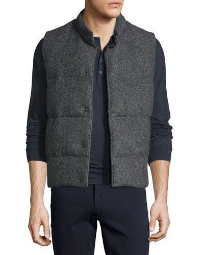 Quilted Wool-blend Vest