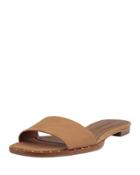 Belle Leather Studded Flat